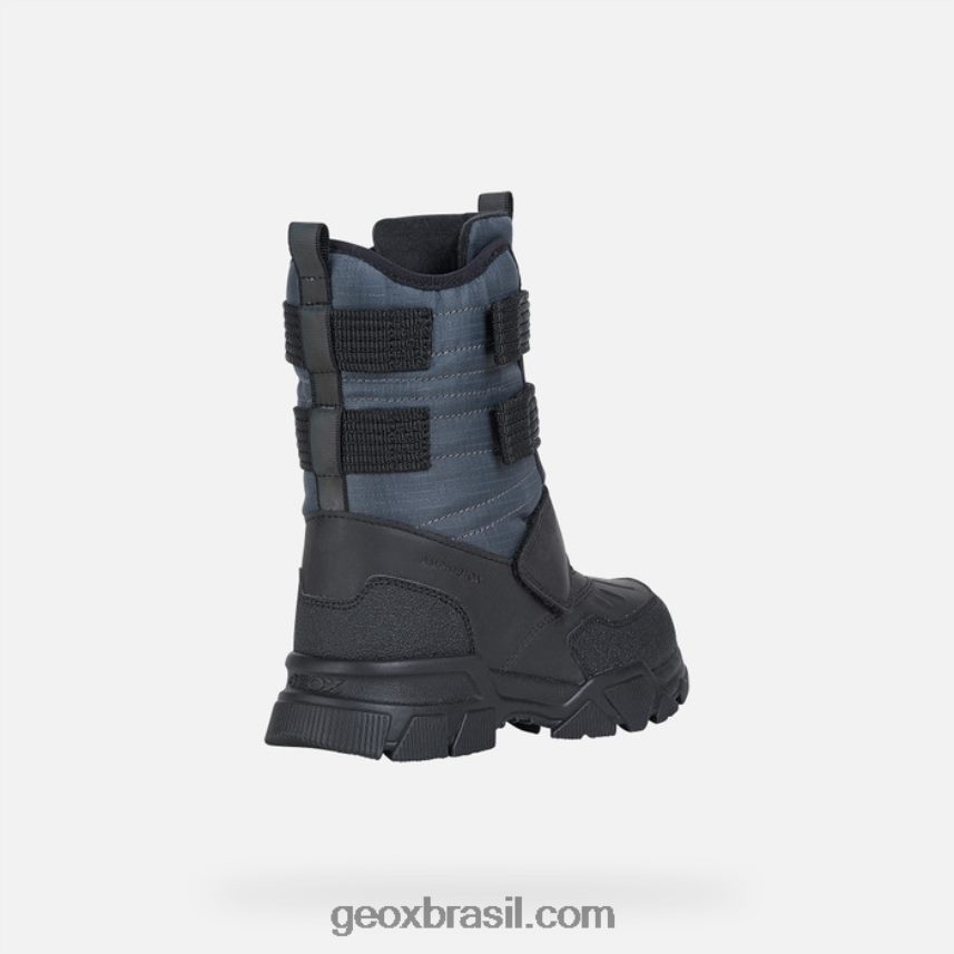 menino abx nevegal cinza escuro Geox 28TF8X1306