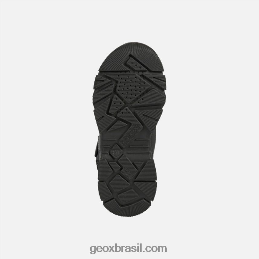 menino abx nevegal preto/amarelo escuro Geox 28TF8X1420