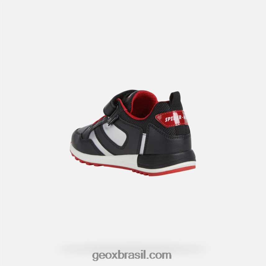alben júnior preto/vermelho Geox 28TF8X1133