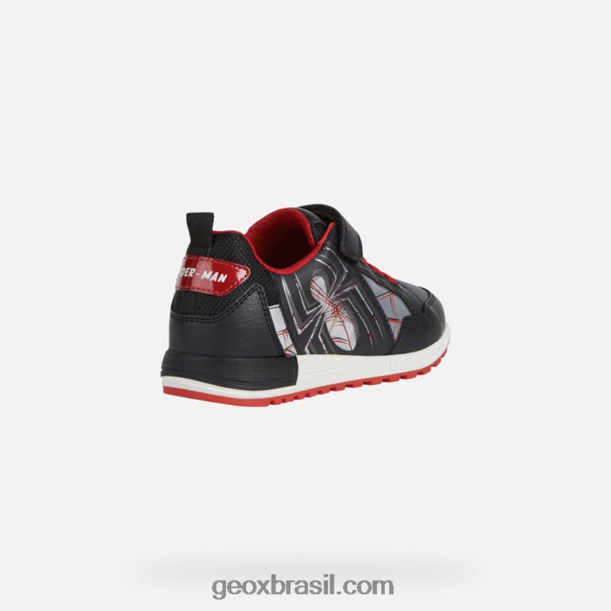 alben júnior preto/vermelho Geox 28TF8X1133