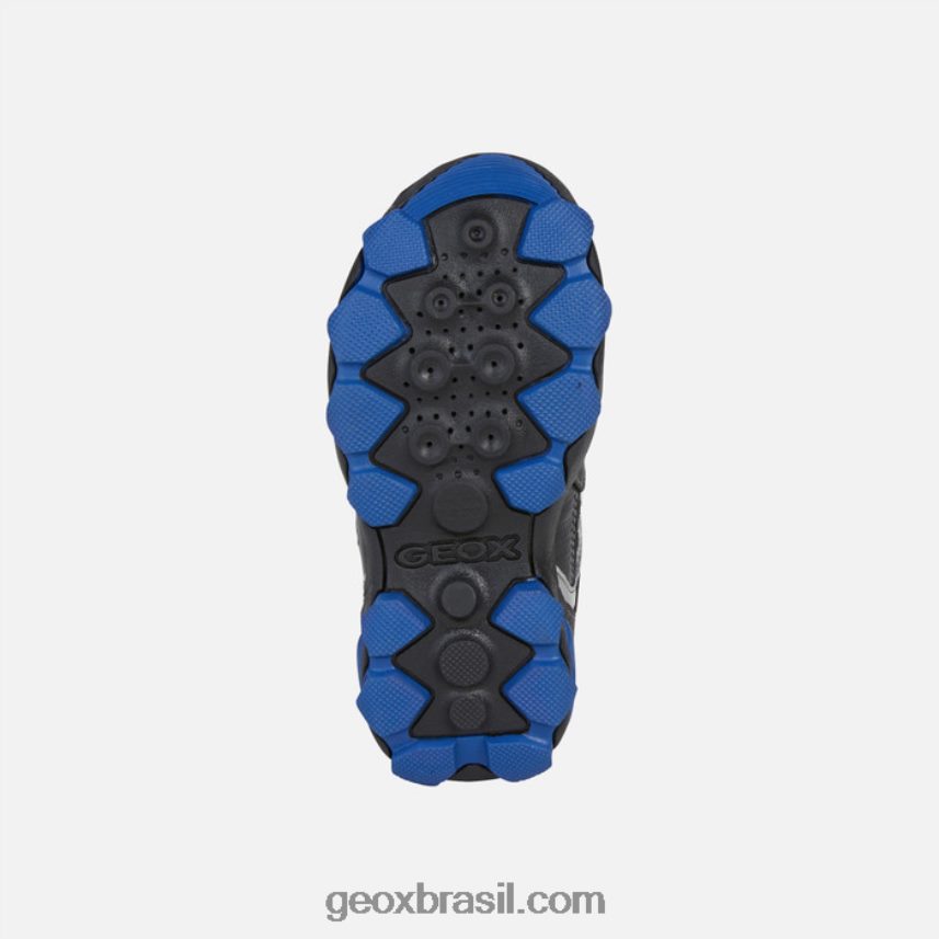 buller júnior preto/vermelho Geox 28TF8X1009