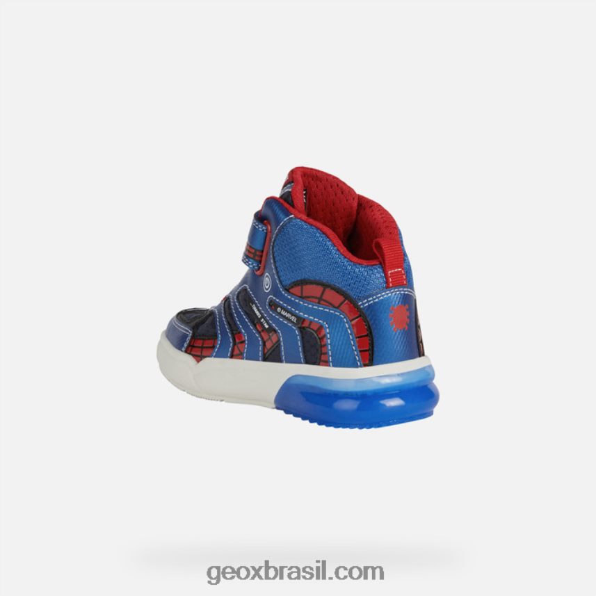 grayjay júnior marinha/real Geox 28TF8X1035