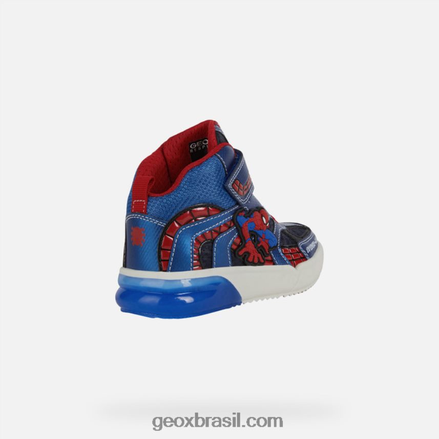 grayjay júnior marinha/real Geox 28TF8X1035