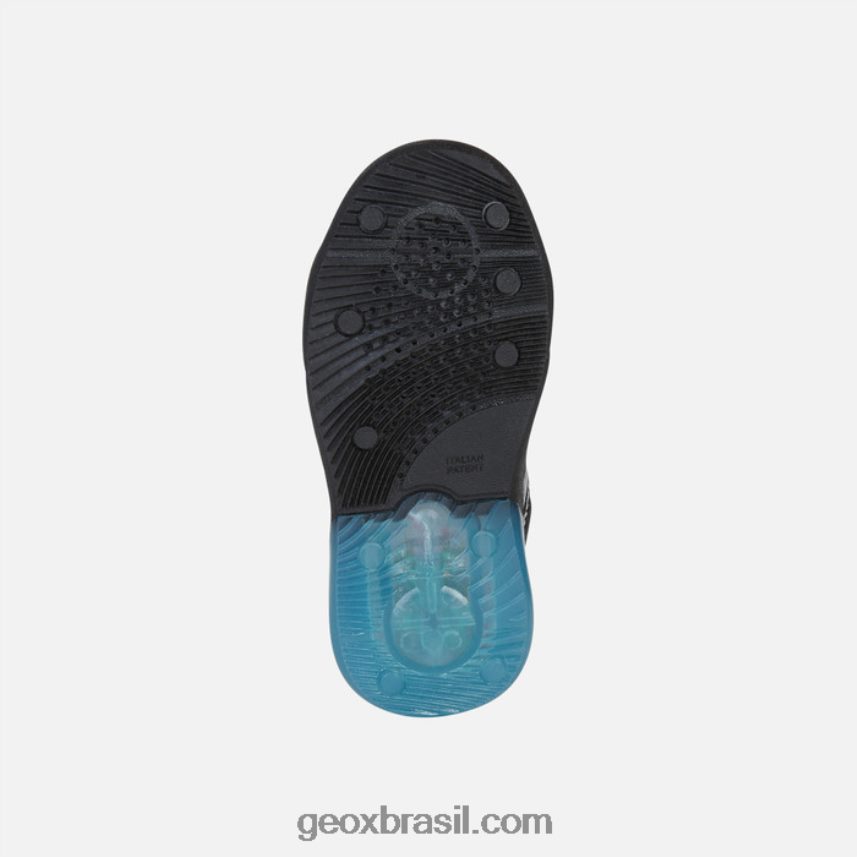 grayjay júnior preto/vermelho Geox 28TF8X1016