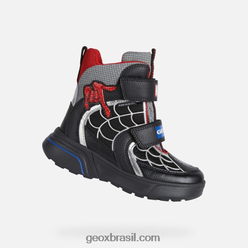 sveggen abx júnior preto/vermelho Geox 28TF8X1015