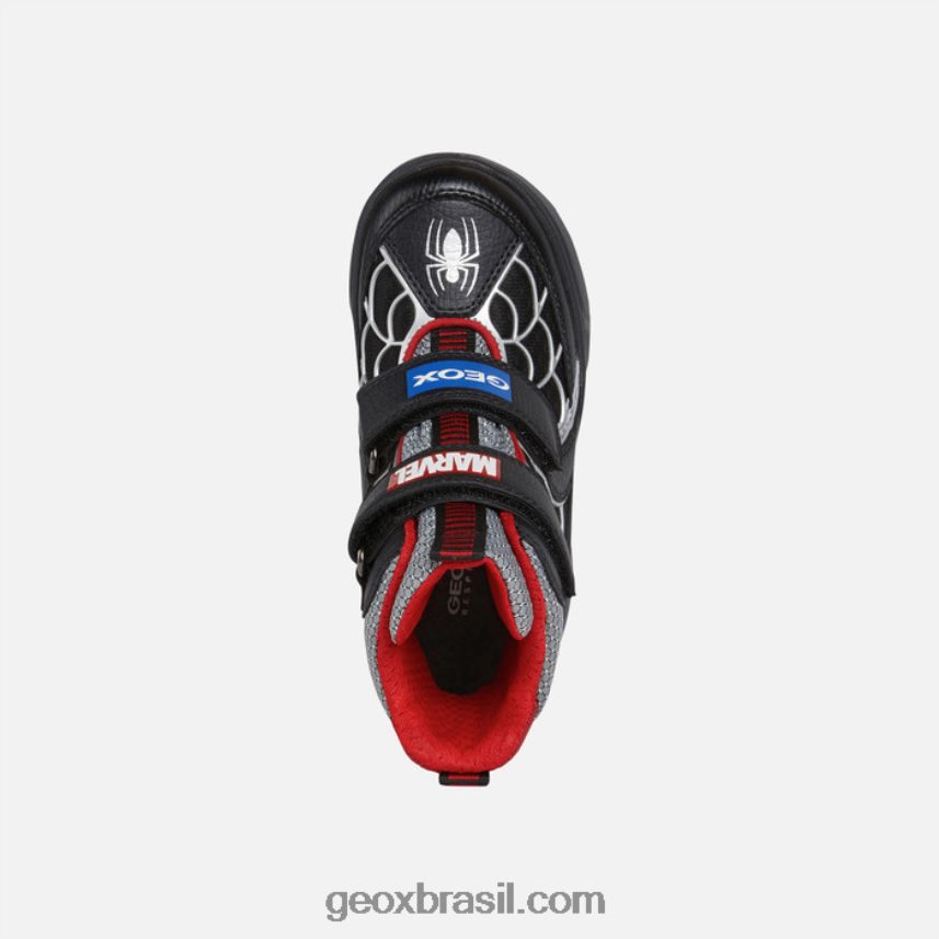 sveggen abx júnior preto/vermelho Geox 28TF8X1015