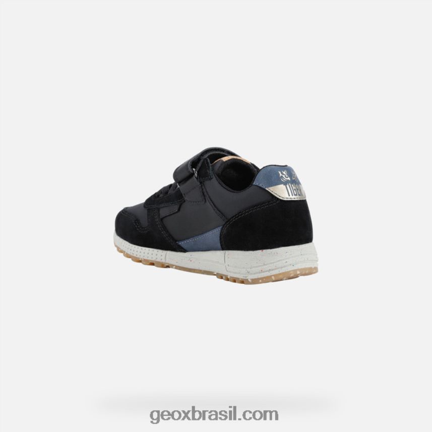 alben júnior preto/marinho Geox 28TF8X1245