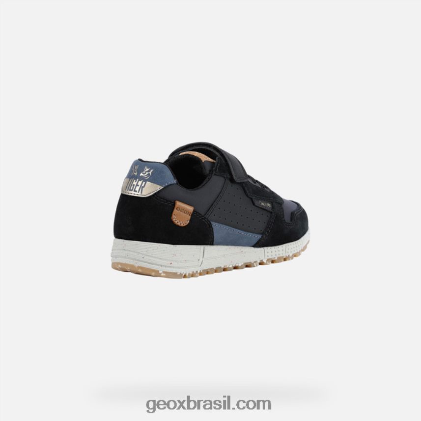alben júnior preto/marinho Geox 28TF8X1245
