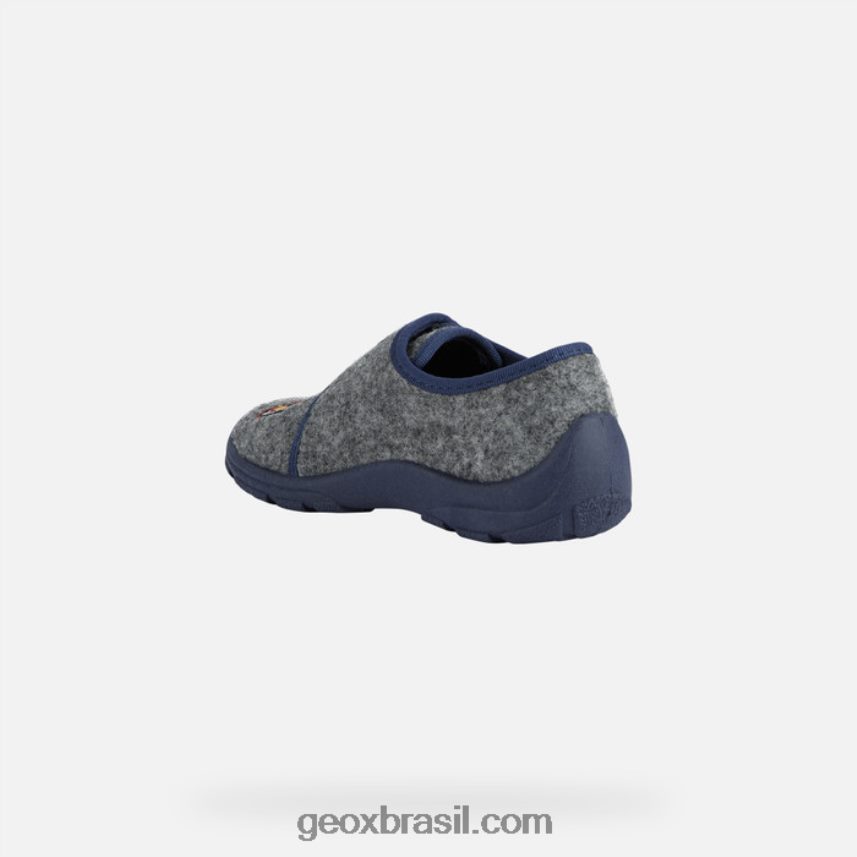 nymel júnior cinza/marinho Geox 28TF8X1922