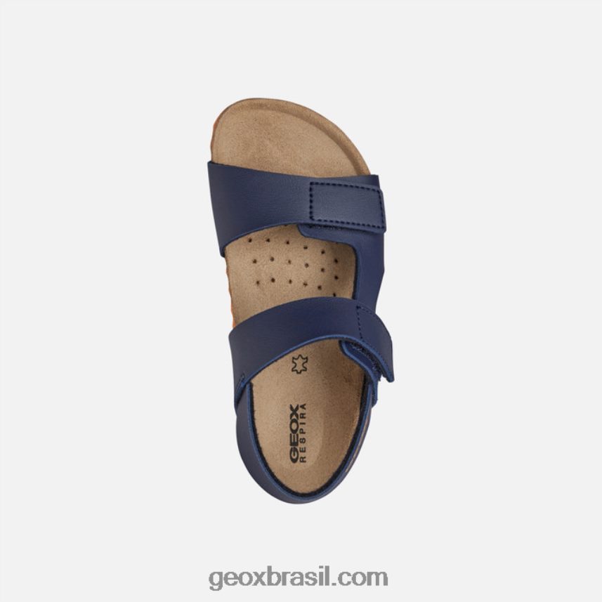 garoto ghita marinho/laranja Geox 28TF8X1378