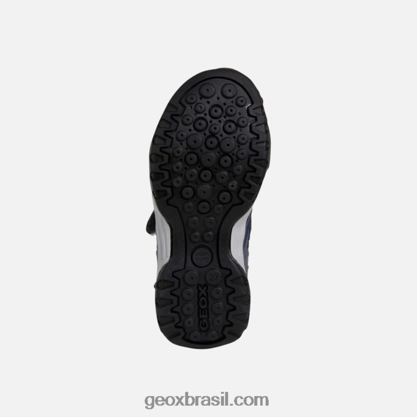 menino boreal cinza escuro/ marinho Geox 28TF8X1963