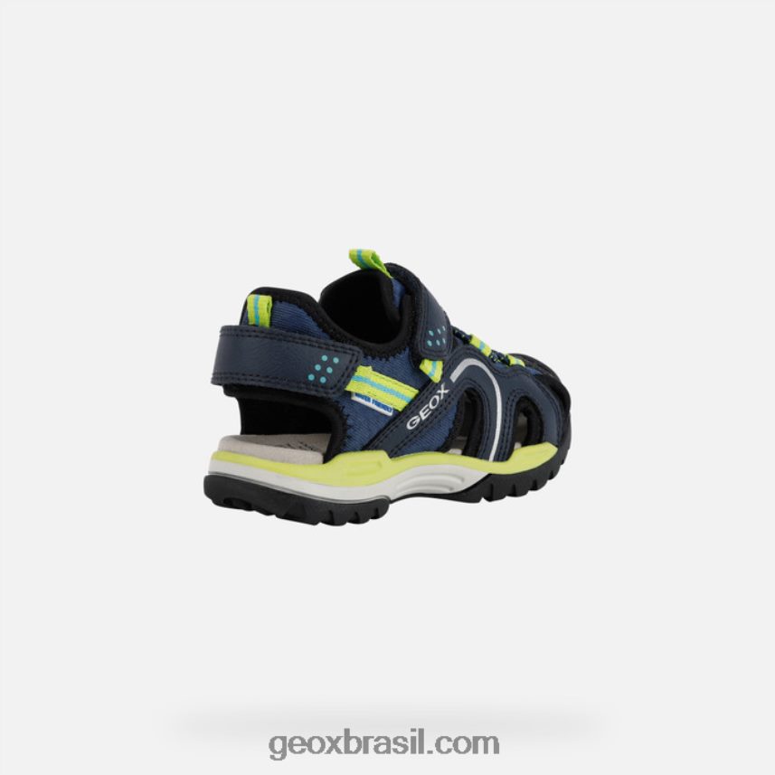 menino boreal dk azul/limão Geox 28TF8X1278