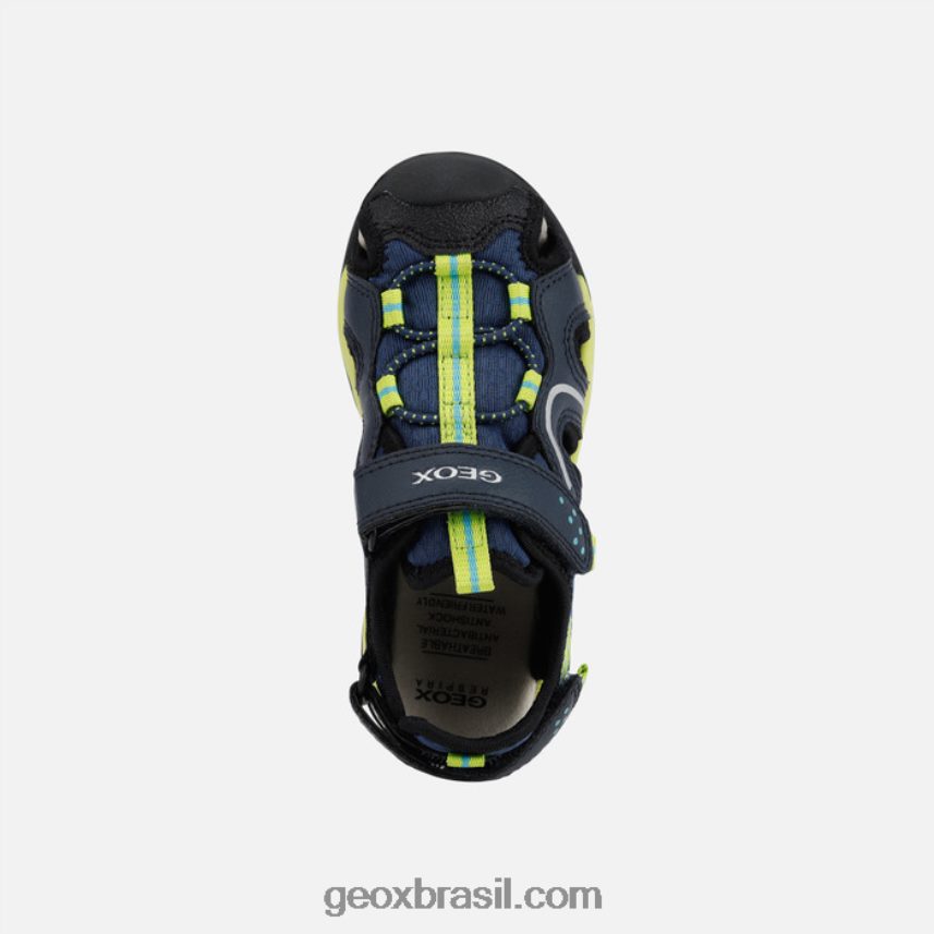 menino boreal dk azul/limão Geox 28TF8X1278