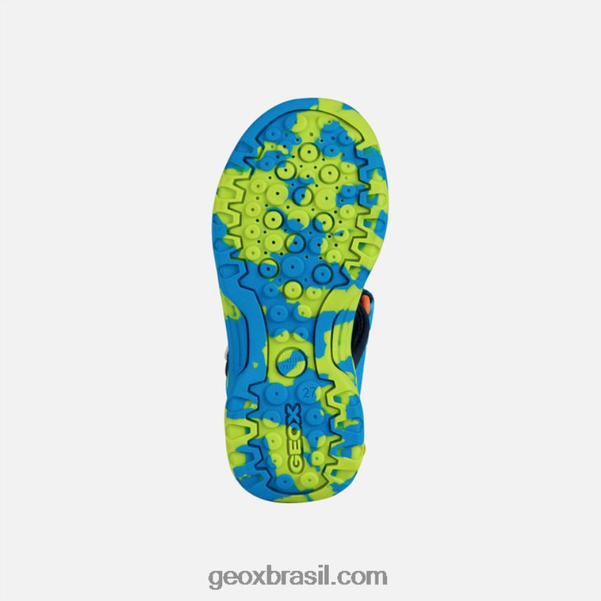 menino boreal limão/céu Geox 28TF8X1962