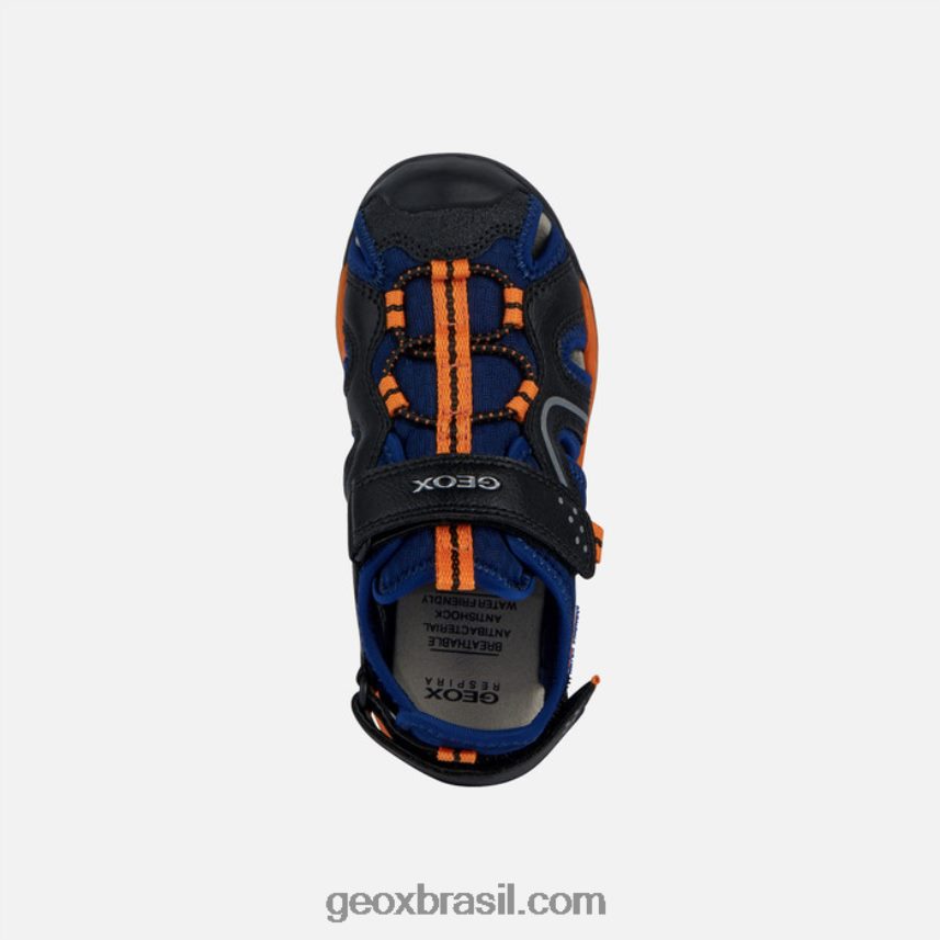 menino boreal marinho/laranja Geox 28TF8X1280