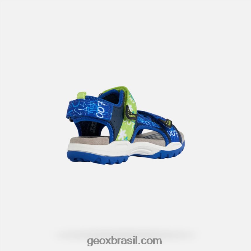 menino boreal marinho/limão Geox 28TF8X1957