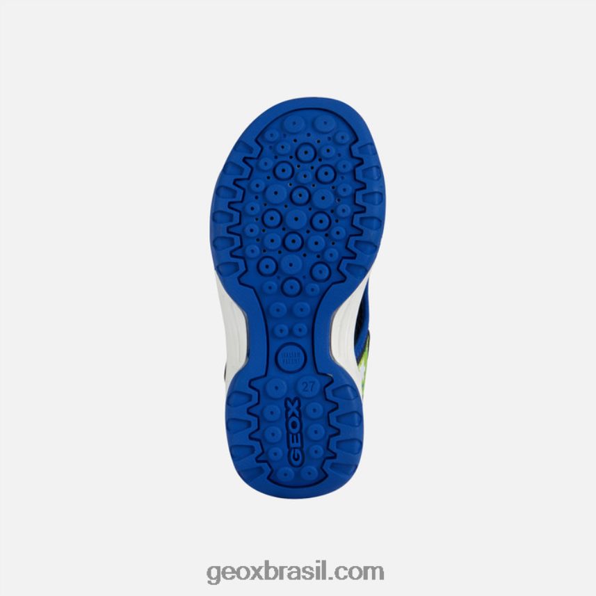 menino boreal marinho/limão Geox 28TF8X1957