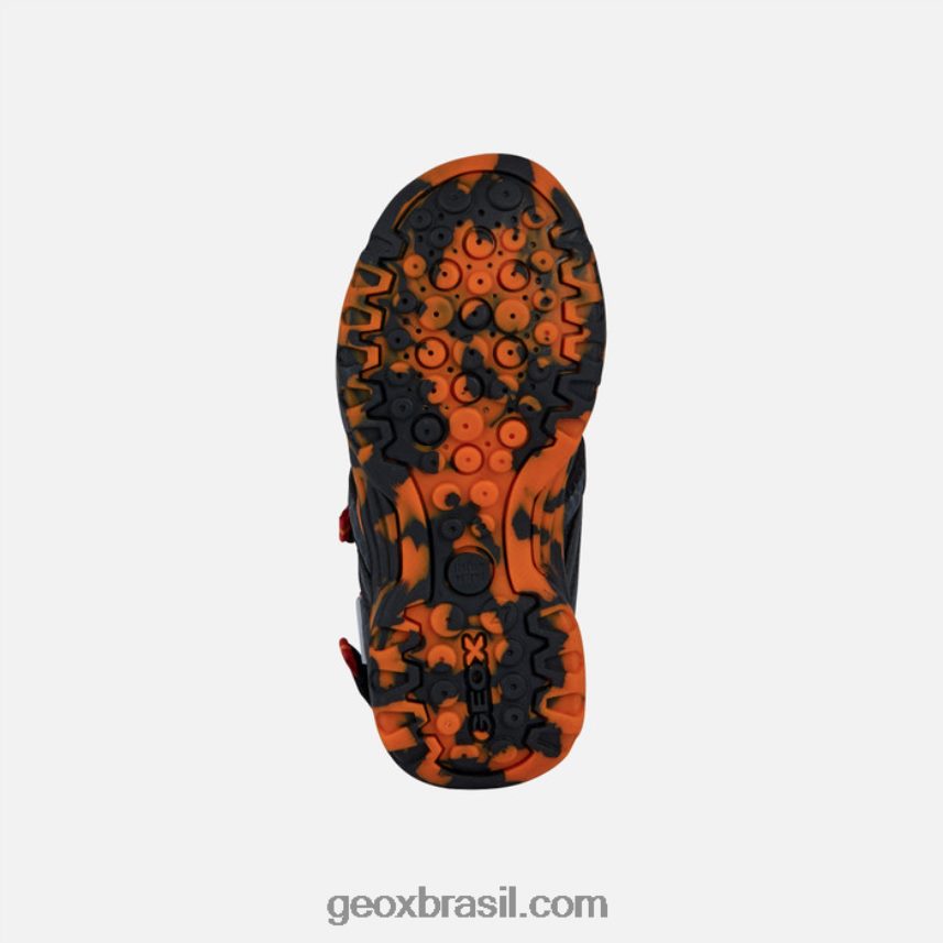 menino boreal preto/vermelho Geox 28TF8X1279