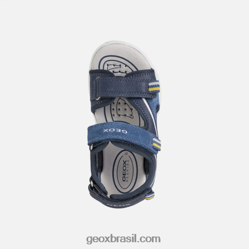 sandália alben menino marinha/avião Geox 28TF8X1395