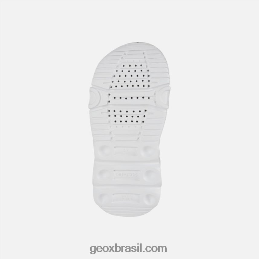 sandal wroom boy limão/preto Geox 28TF8X1321