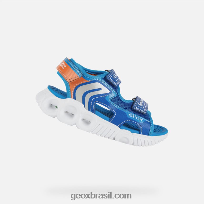 sandal wroom boy real/laranja Geox 28TF8X1320