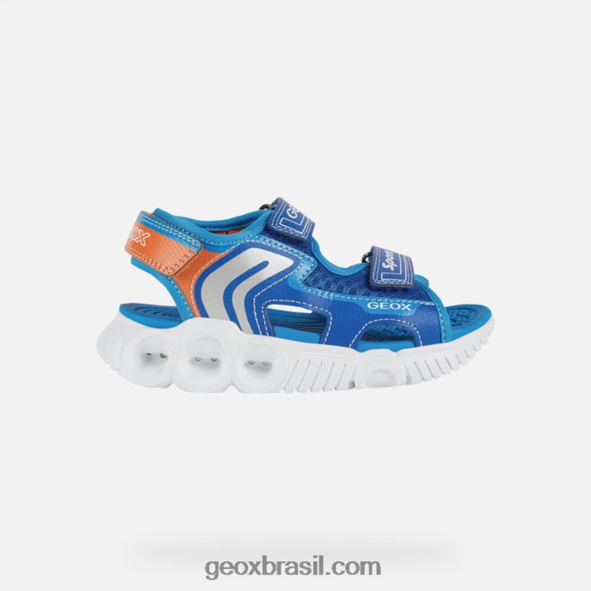 sandal wroom boy real/laranja Geox 28TF8X1320