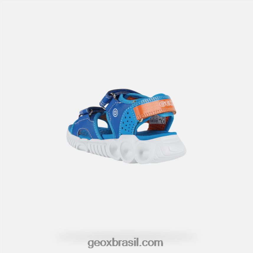 sandal wroom boy real/laranja Geox 28TF8X1320