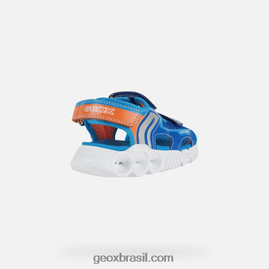 sandal wroom boy real/laranja Geox 28TF8X1320