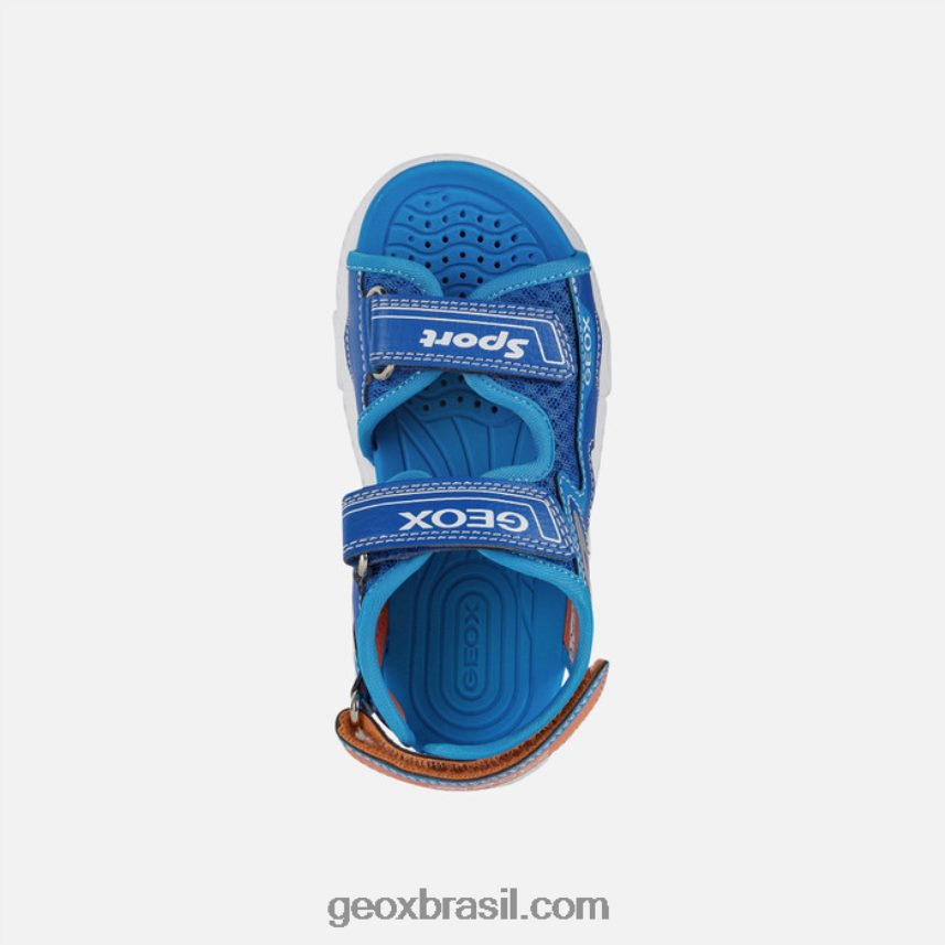 sandal wroom boy real/laranja Geox 28TF8X1320