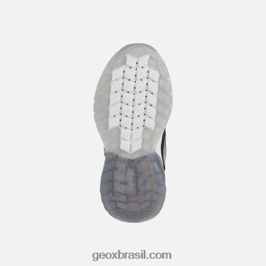 garoto espacial Preto amarelo Geox 28TF8X1374