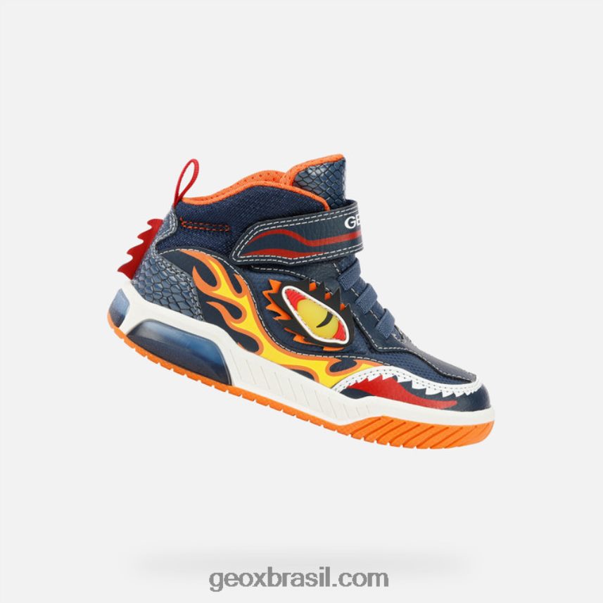 garoto inek marinho/laranja Geox 28TF8X1416