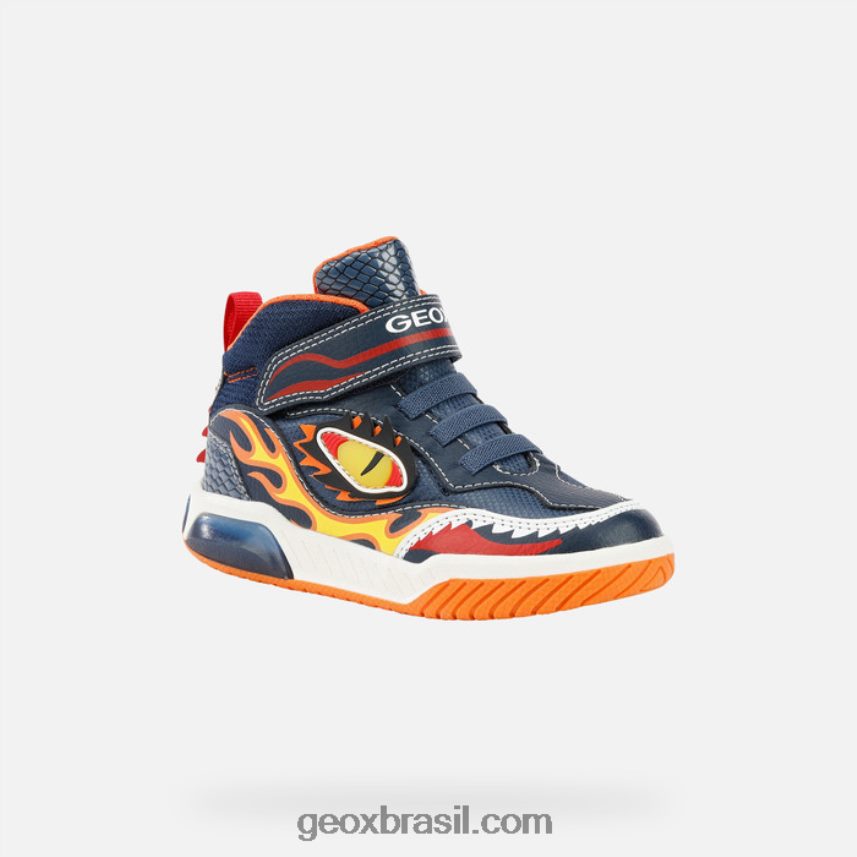 garoto inek marinho/laranja Geox 28TF8X1416