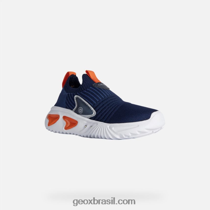 menino assistente marinho/laranja Geox 28TF8X1982