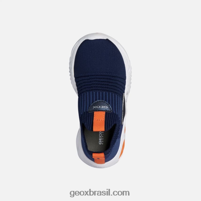 menino assistente marinho/laranja Geox 28TF8X1982