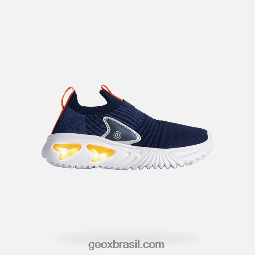 menino assistente marinho/laranja Geox 28TF8X1982