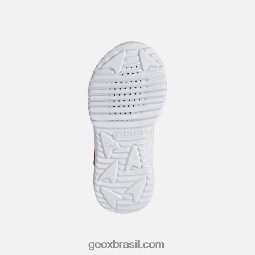 menino assistente vermelho preto Geox 28TF8X1943