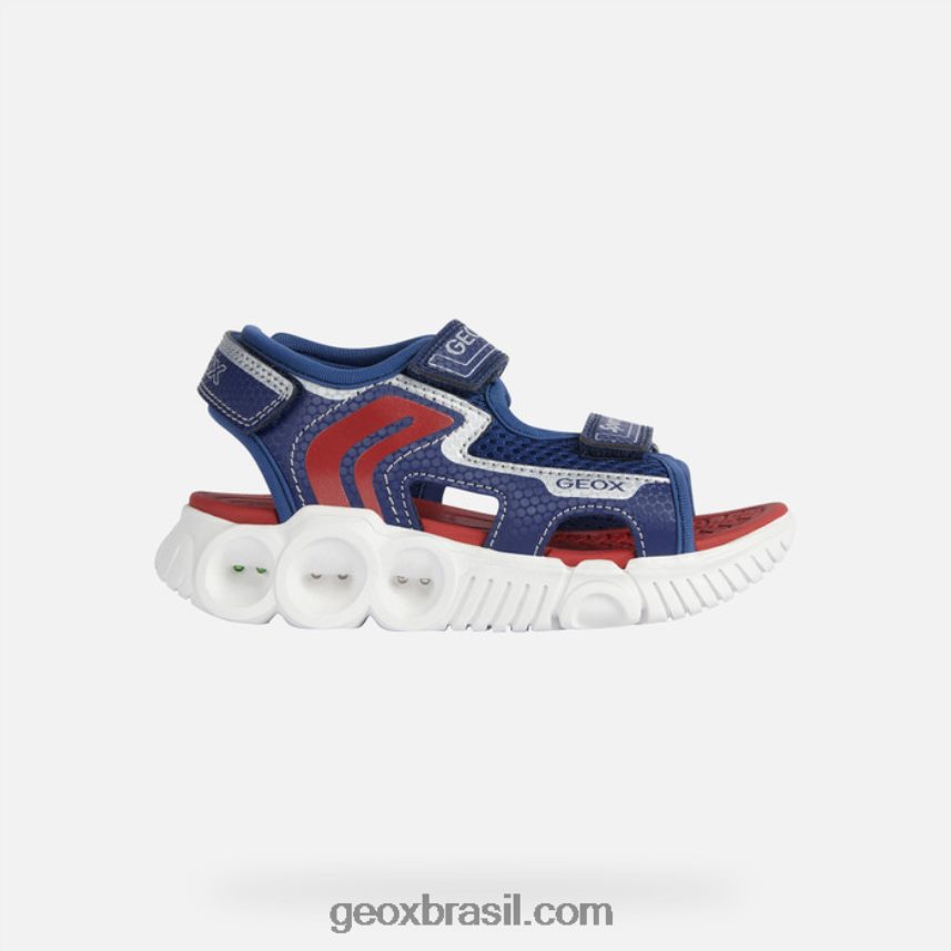 sandal wroom boy marinho/vermelho Geox 28TF8X1337