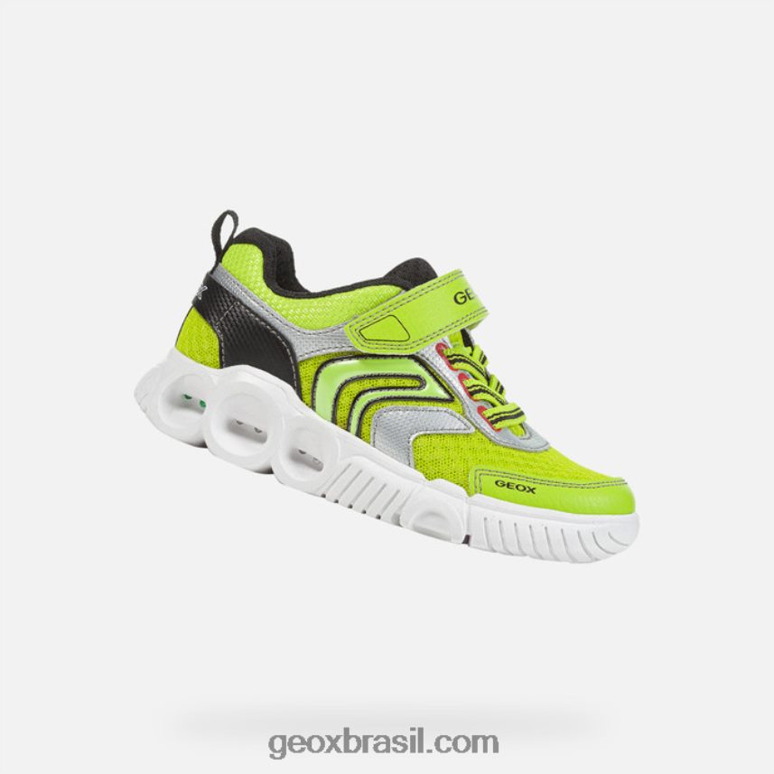 wroom boy limão/preto Geox 28TF8X1382