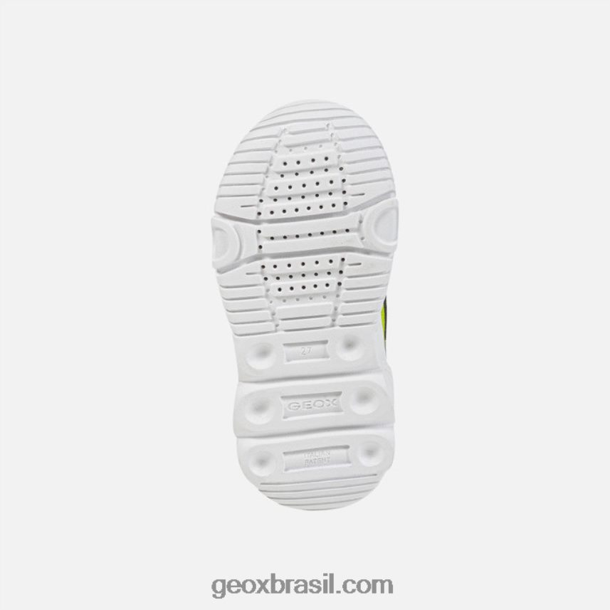 wroom boy limão/preto Geox 28TF8X1382