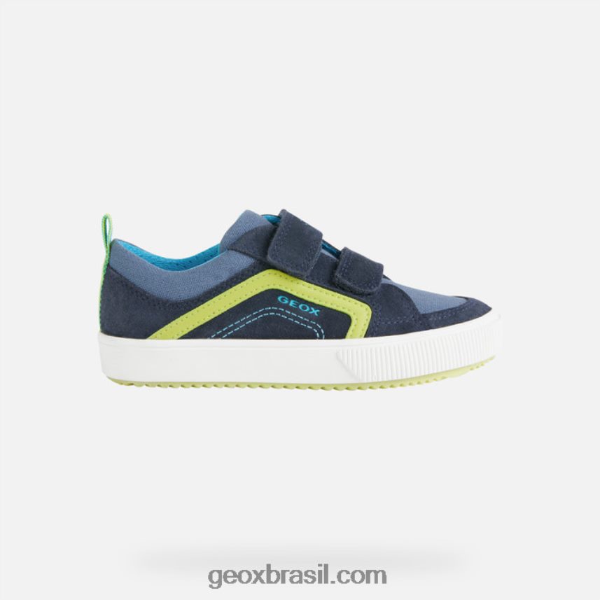 alonisso júnior marinho/limão Geox 28TF8X1401