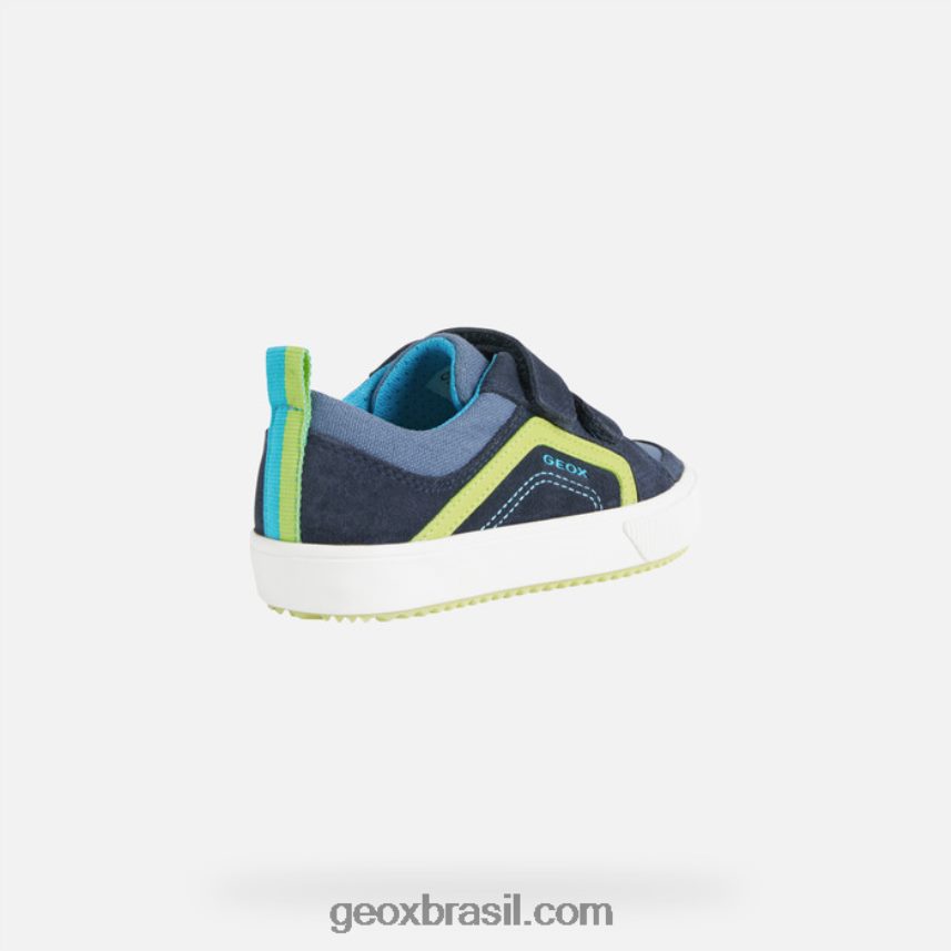 alonisso júnior marinho/limão Geox 28TF8X1401