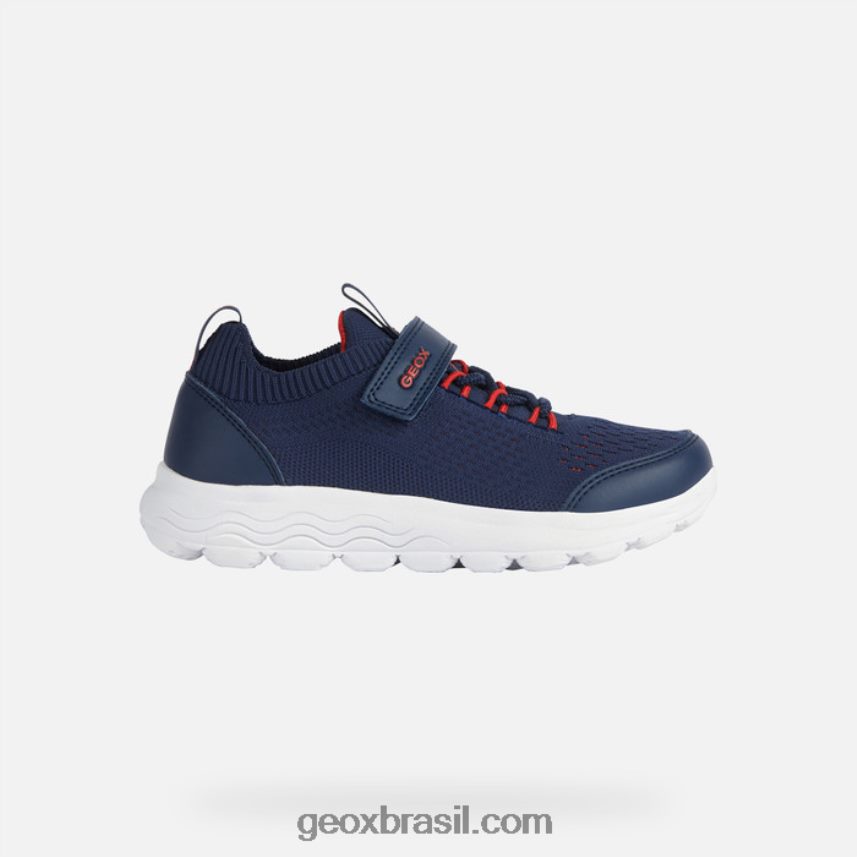 esférica júnior marinho/vermelho Geox 28TF8X1018