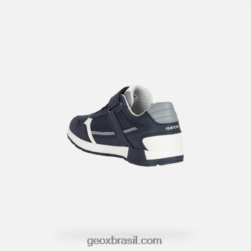 garoto alfier marinho/cinza Geox 28TF8X1352