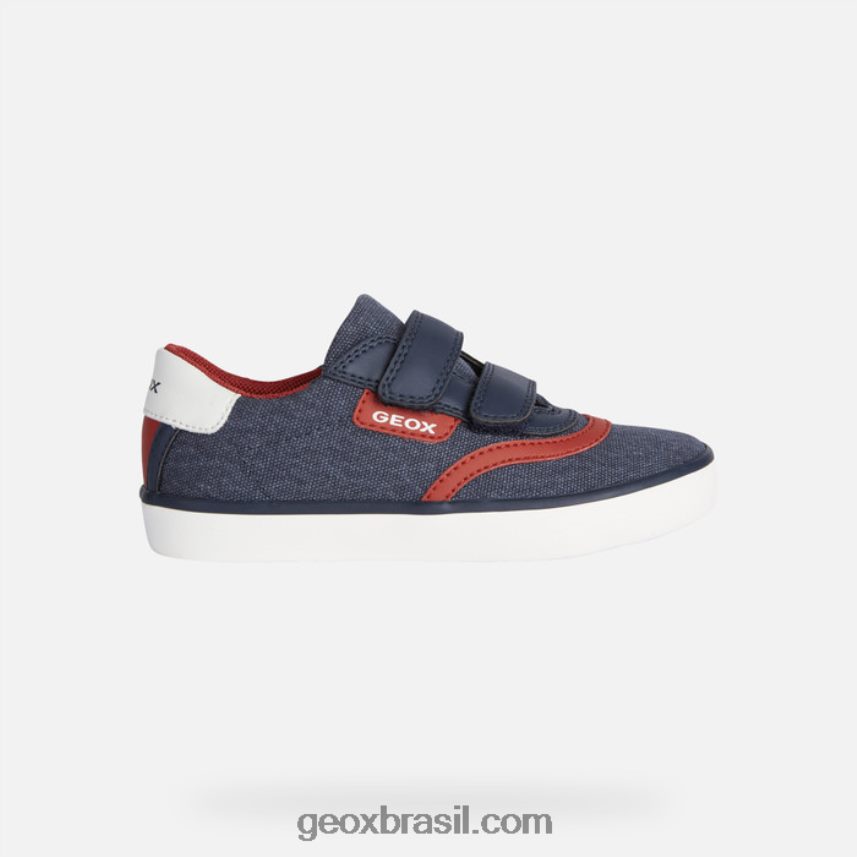 garoto gisli marinho/vermelho Geox 28TF8X1421
