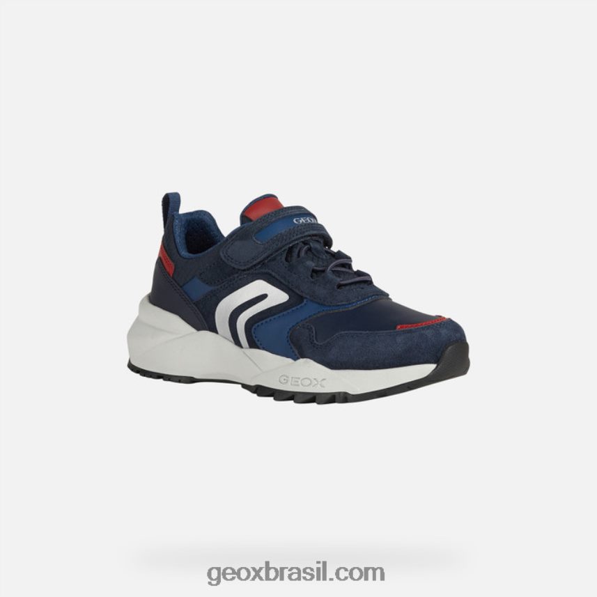 garoto heevok marinho/vermelho Geox 28TF8X1298