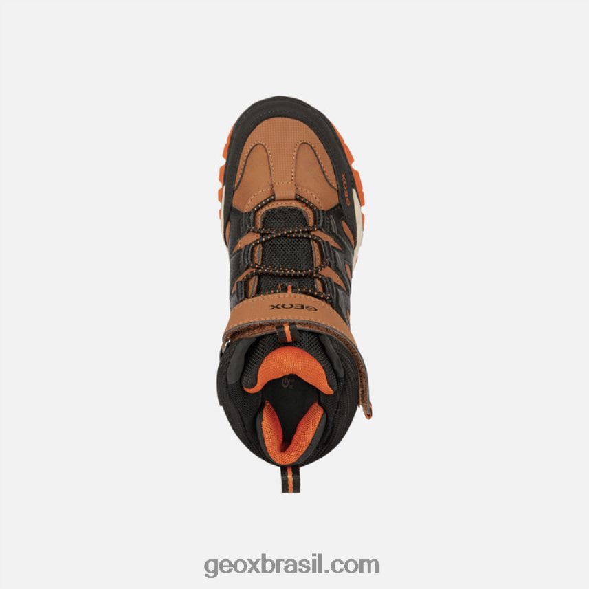 garoto montrack abx lt marrom/preto Geox 28TF8X1273