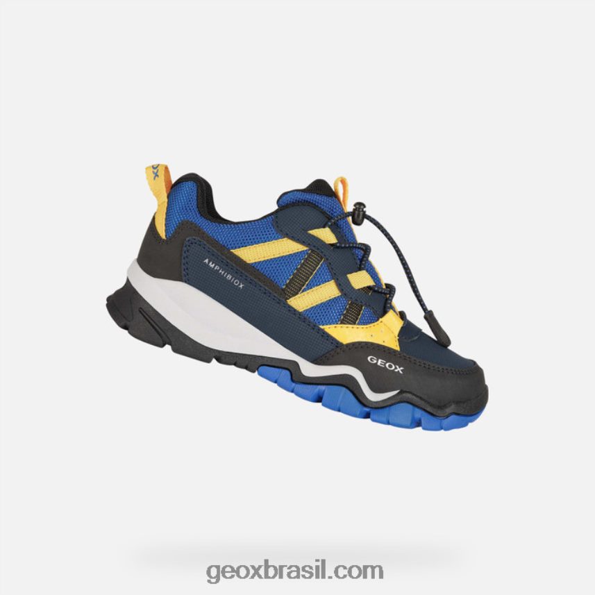 garoto montrack abx real/amarelo Geox 28TF8X1355