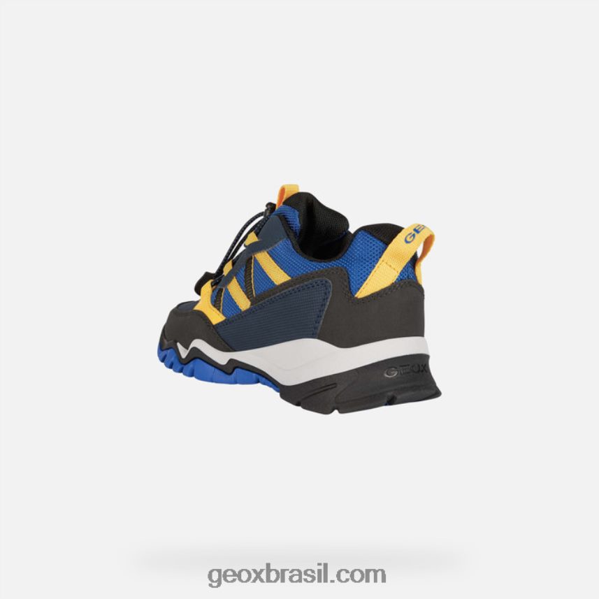 garoto montrack abx real/amarelo Geox 28TF8X1355