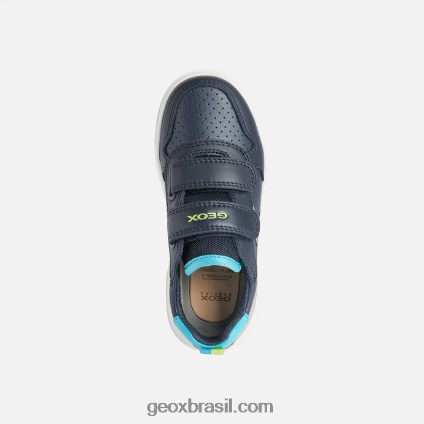 garoto nettuno azul marinho/céu Geox 28TF8X2003