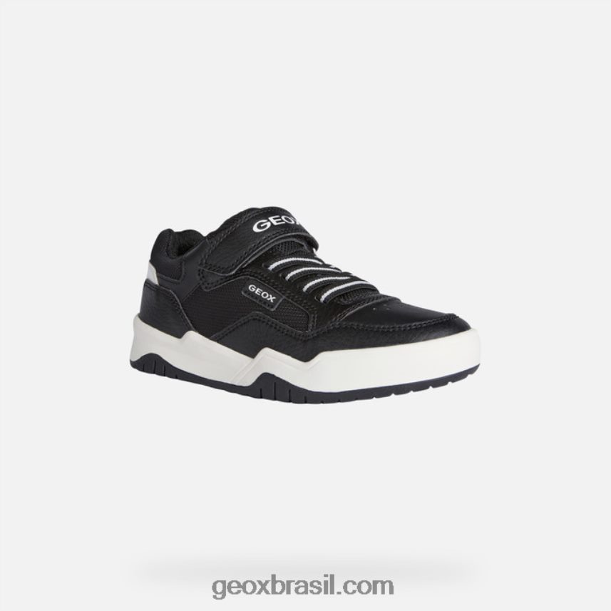 garoto perth Preto branco Geox 28TF8X1264